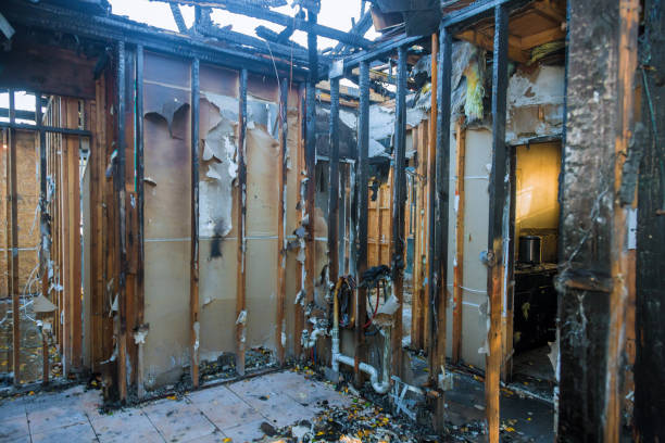 Professional Soot Cleanup technician working in Mount Laurel, NJ
